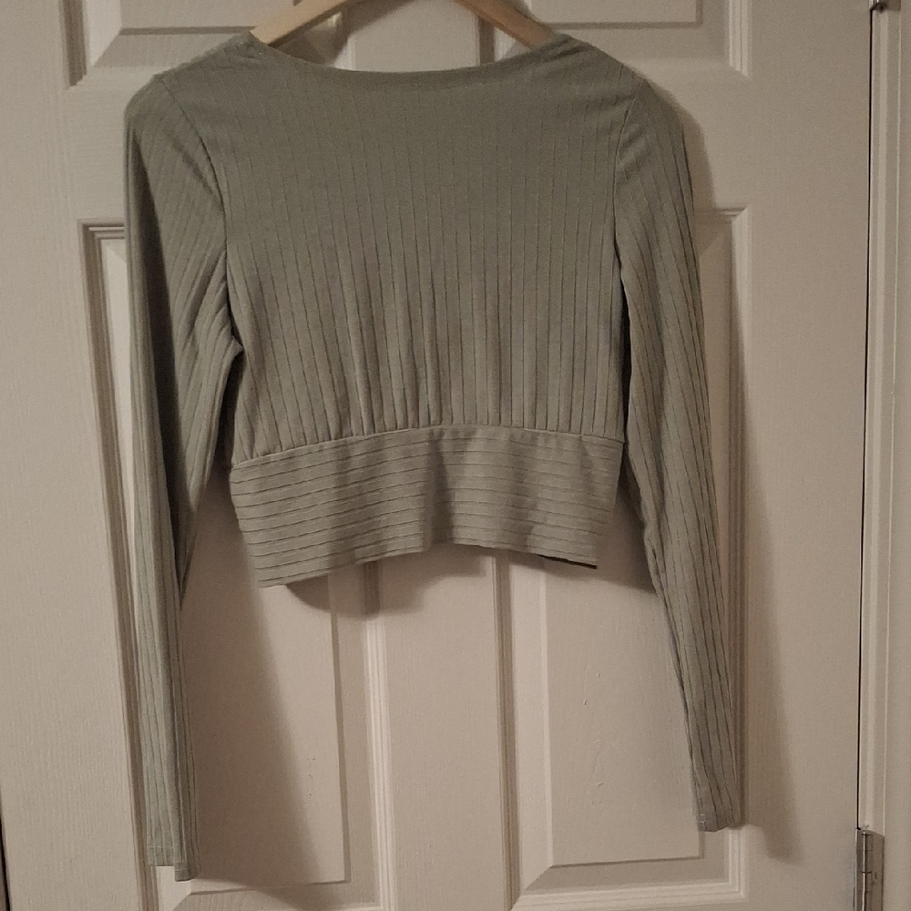 SHEIN  Ribbed Crop Top - Picture 6 of 6